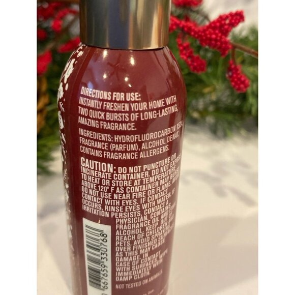 Bath & Body Works Christmas Holiday Winter Scented Room Sprays X 2 - Picture 3 of 5